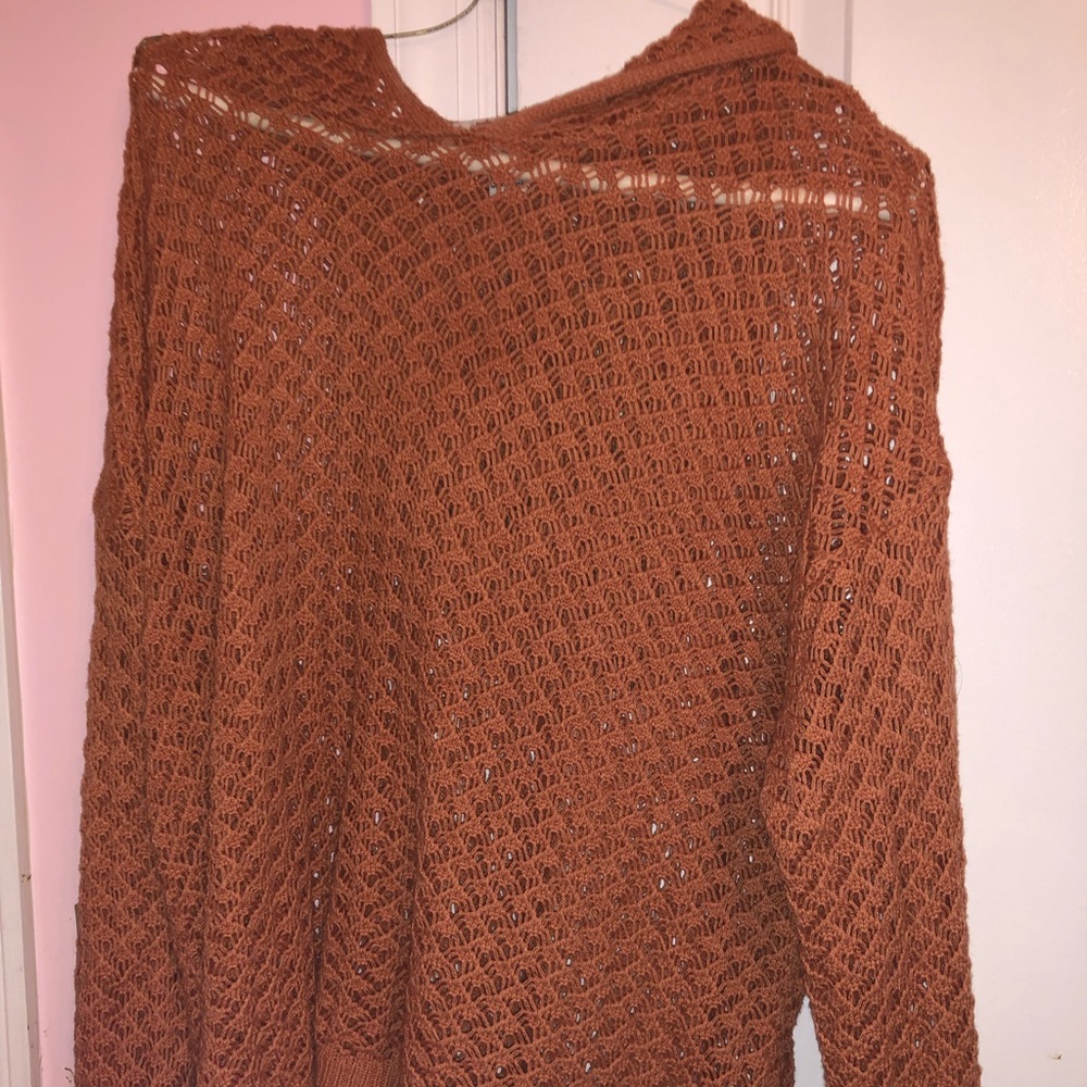Brand new forever 21 crochet sweater